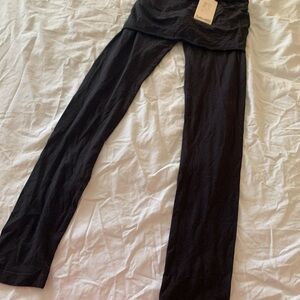 Splendid Skirted Black Leggings Size XS